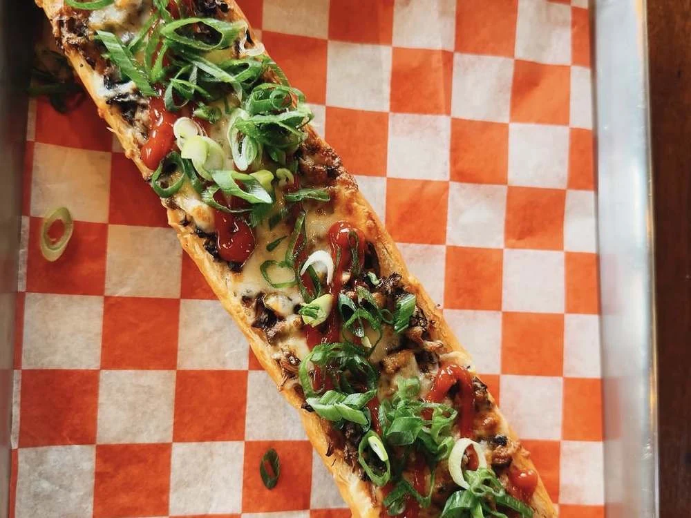 Classic zapiekanka from Spoko in Lincoln Park